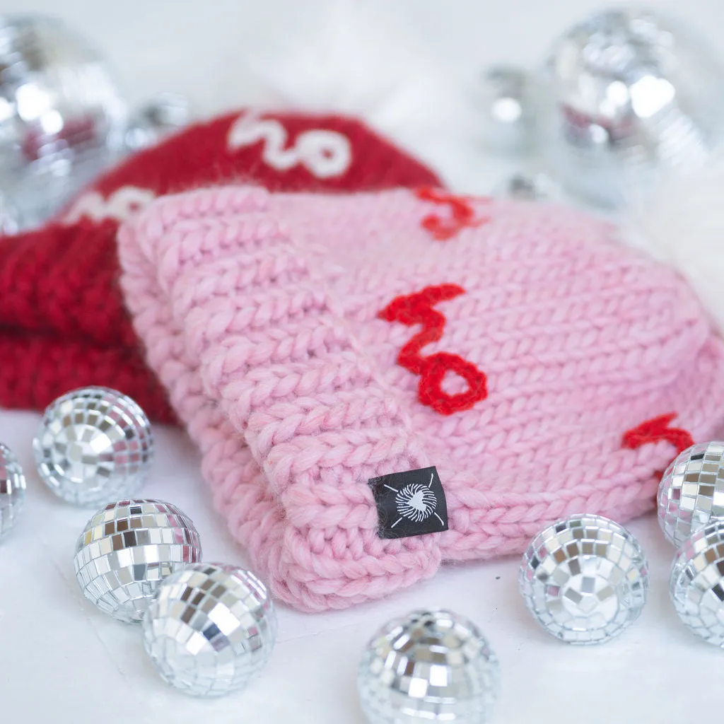 The Ho Hat in Strawberry Milk Red