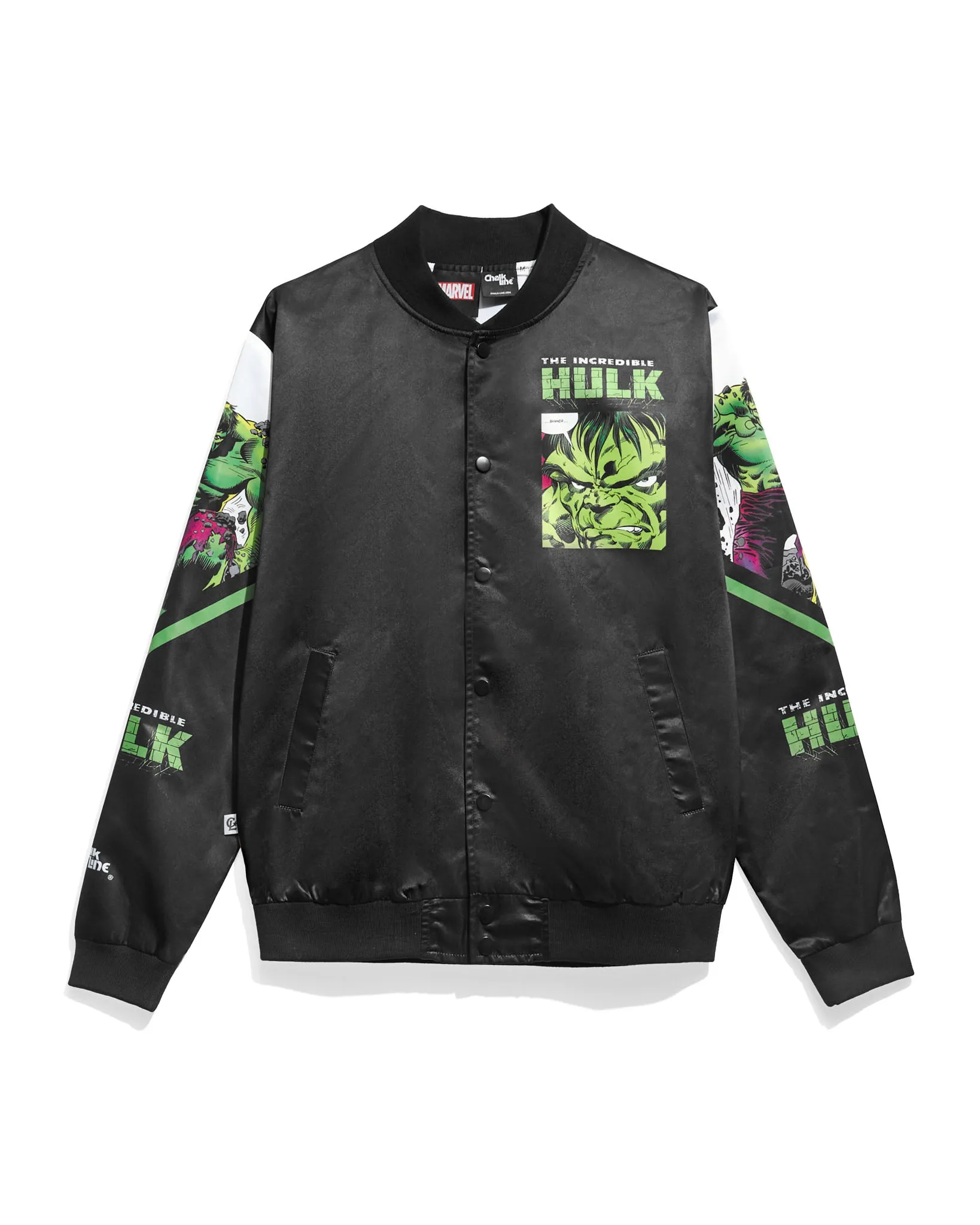 The Incredible Hulk Fanimation Satin Jacket