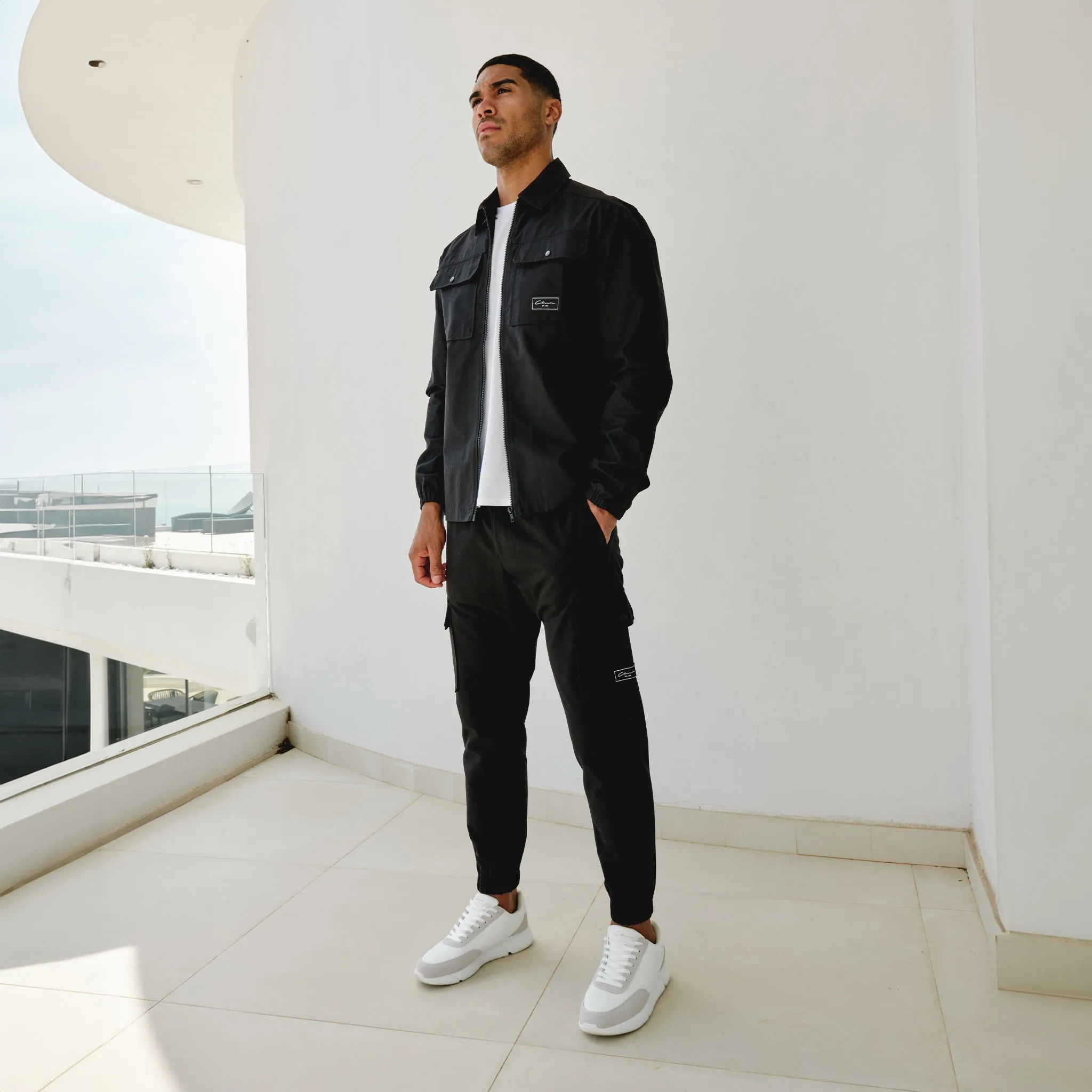 Utility Overshirt | Black