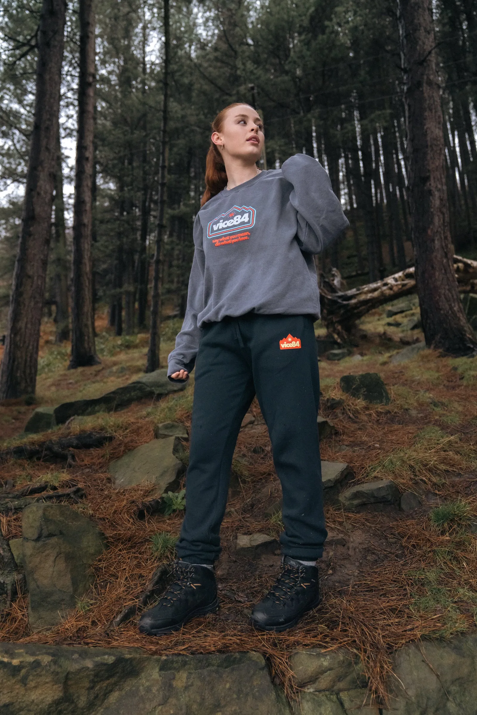 Vice 84 'Mountain' Joggers - Navy