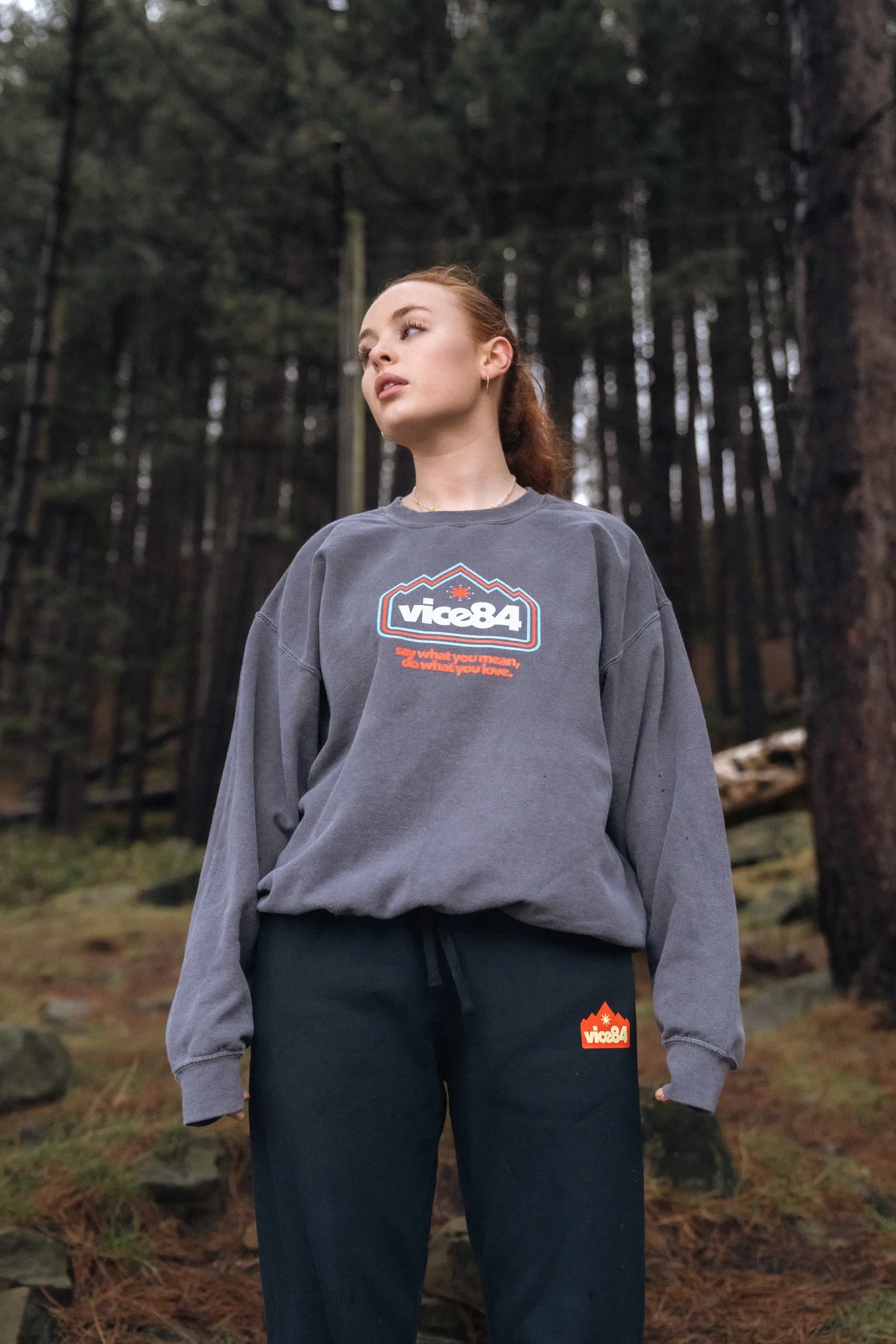 Vice 84 'Mountain' Joggers - Navy