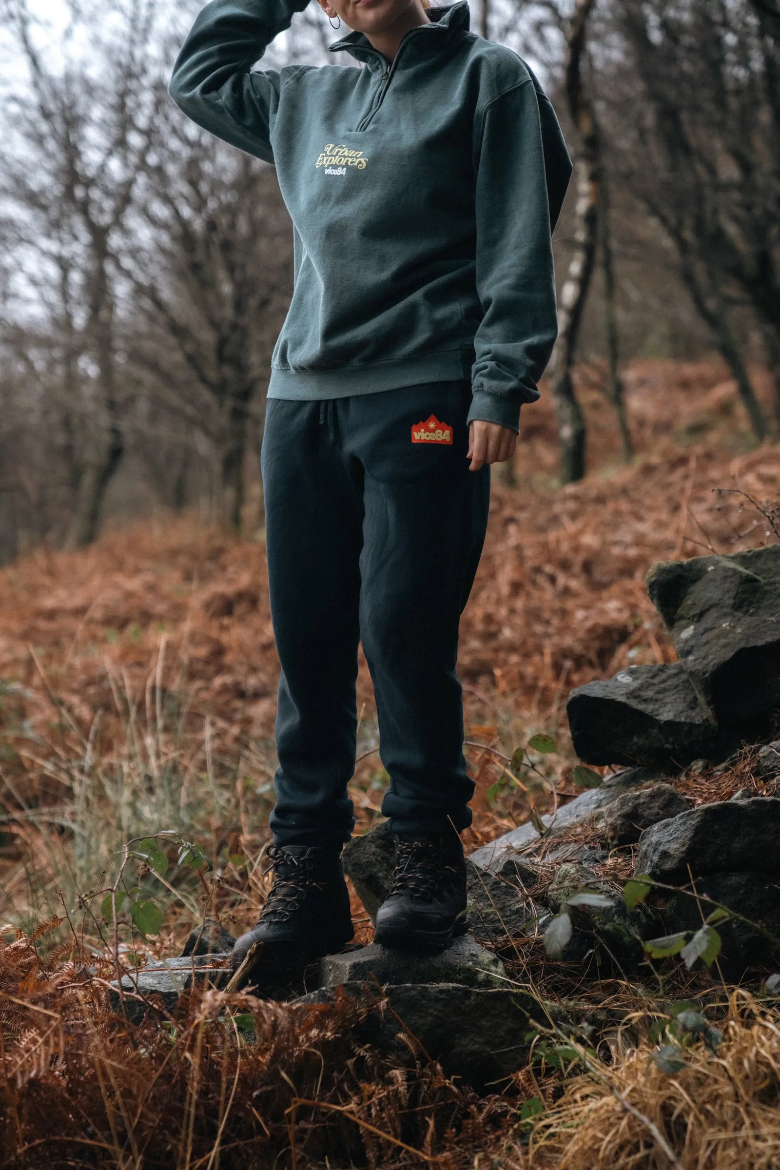 Vice 84 'Mountain' Joggers - Navy